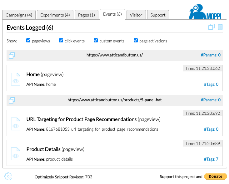 conversioncrow_michael_richter_hannover_web_consulting_moppi_chrome_extension_optimizely_tab_events_1