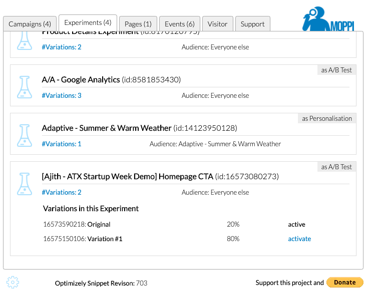 conversioncrow_michael_richter_hannover_web_consulting_moppi_chrome_extension_optimizely_tab_experiments_1